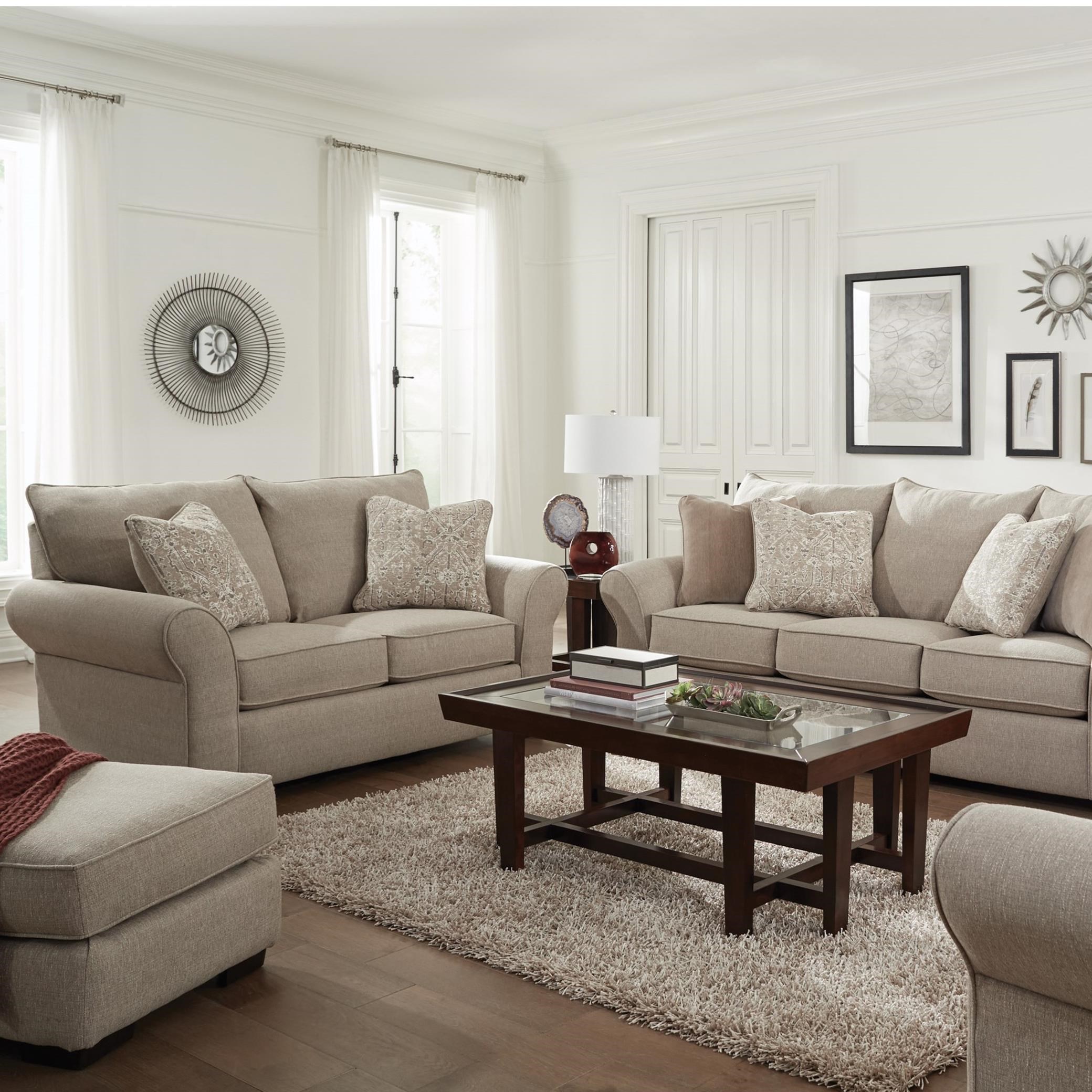Transitional loveseat clearance